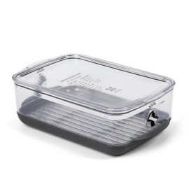 ProKeeper+ by Progressive Stackable Produce ProKeeper Storage Container with Stay-Fresh Vent System (PKS-907 (3 qt Medium Produce))
