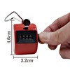 ZERONOWA Hand Held Counter Count Count 4 Digit Lightweight Compact