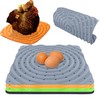 XUBX 4 Pieces Chicken Nesting Box Liners, 33 cm Chicken
