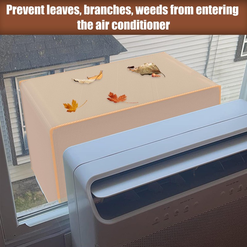 BJADE'S Window AC Cover Compatible with Midea U-Shaped Window Air