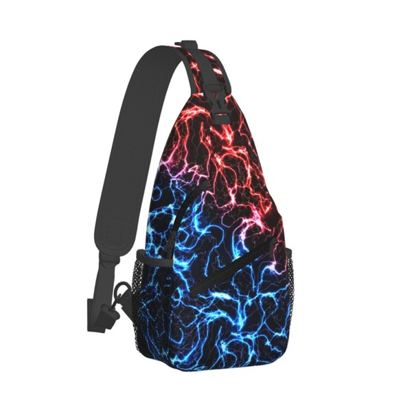 YOZIRIBO Sling Bag for Women Men, Crossbody Sling Backpack Chest