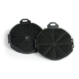 EVAYP 2 x activated carbon filters suitable for Exquisit C02 1010036 cooker hoods