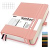 Mlife A5 Graph Paper Notebook,360 Pages Thickened Squared Notebook,Premium 100g/M²