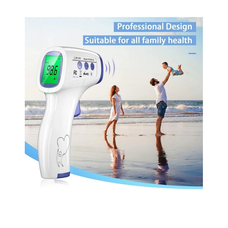 LPOW Non Contact Infrared Digital Thermometer