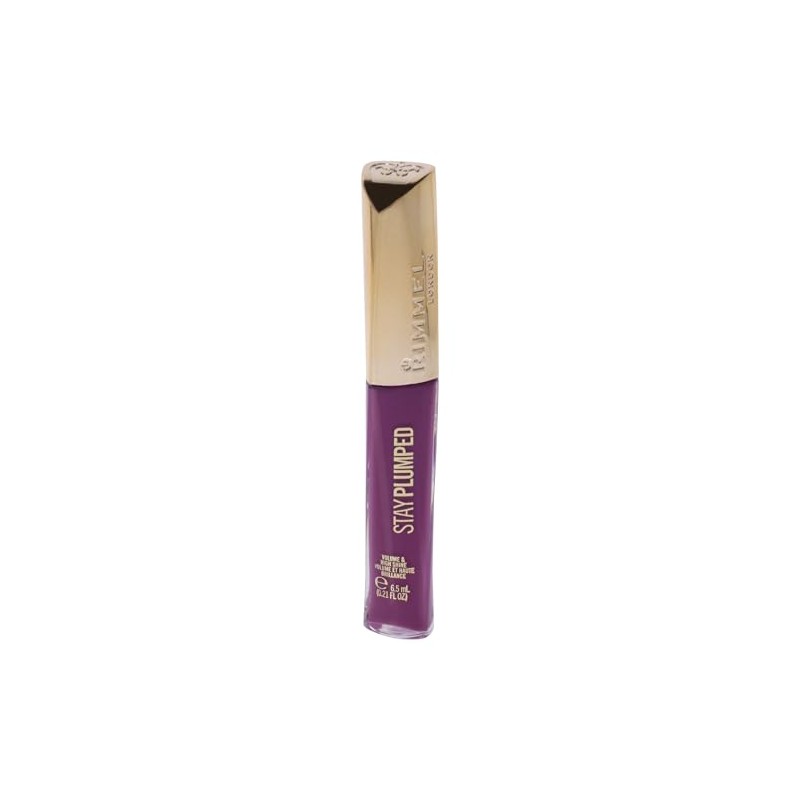 Rimmel Stay Plumped Lip Gloss, 820 Juicy Lucy, Pack of