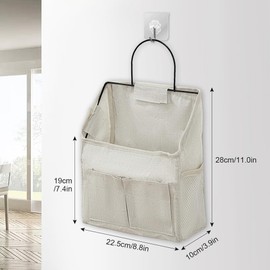 GIDWRIY Hanging Storage, Wall Organiser, Motorhome, Wall Hanging, Camping Hanging Bag, Wall Bag with Pockets, Hanging Storage Organisers, Hanging Organiser Bathroom Door for Home, Office