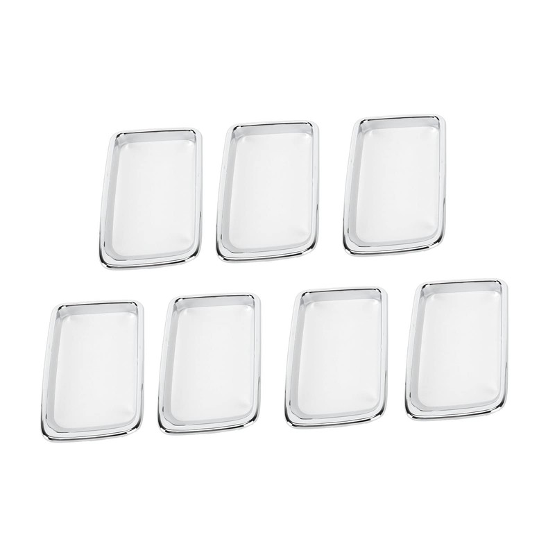 Aramox 7 Piezas de Anillo Embellecedor de Rejilla Delantera Protector