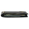 HEMING Black leather wallet for men, small wallet, wallet with