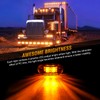 Nilight 2.5Inch Oval Side Marker Light 20PCS 2 Diode LED
