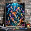 Paint By Numbers Kit For Adults Beginner, Colourful Jellyfish Adult