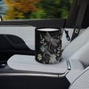 Darisoco Dragonfly Trash Can for Car Car Garbage Can for