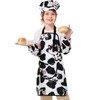 Royar beauty Kids Chef Set with Apron, Hat & Sleeves