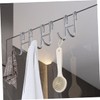 FUNOMOCYA 2pcs Over Door Hook Stainless Steel Dual Clothes Hanger