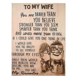 HWX Media Wife Blanket,TO MY WIFE BLANKET - Soft Throw Blanket for Wife, 150cmW x 200cmL FROM Husband