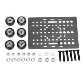 Portal Plate, 3D Printer Portal Rod Plate, Aluminium Plate with Pulley Kits, Suitable for Opennbuilds V-Slot Nema Linear Actuators 20-80 mm
