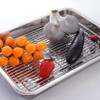 Bhina 2 pieces small cooking grate made of stainless steel,