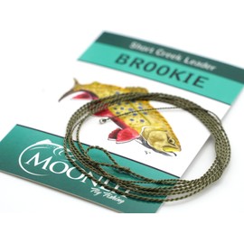 Brookie Short Furled Leader (Blue Line Fishing Fly Leader) (3-5wt)