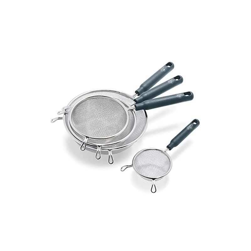 GreenLife Cooking Tools and Utensils, 4 Piece Extra Fine Stainless