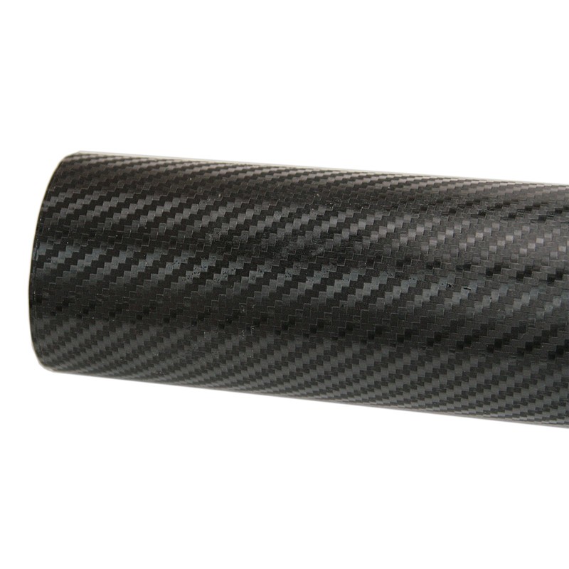 TC 3D Carbon Fiber Vinyl Bubble-Free Film Wrap - BLACK
