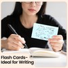 Index Cards 3x5 Inch, 300sheets, Flash Cards,Ruled Lined Blue Note