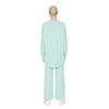 Trendyol Women's Woman Flat Woven Modest Top-Bottom Sets Coordinated Outfit,