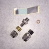 Reinforced gas hose fittings 13A [S type fittings] set (for