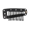 100pcs Hair Extension Clips Multipurpose 38mm 10 Teeth Wig Clips