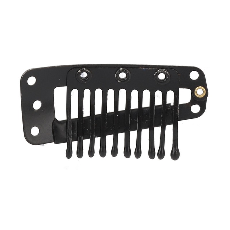 100pcs Hair Extension Clips Multipurpose 38mm 10 Teeth Wig Clips