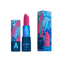 NYX Professional Makeup Avatar 2 Collection Limited Edition Eco Friendly, Vegan, All Day Matte Lipsticks- Ronal (Hot Pink)