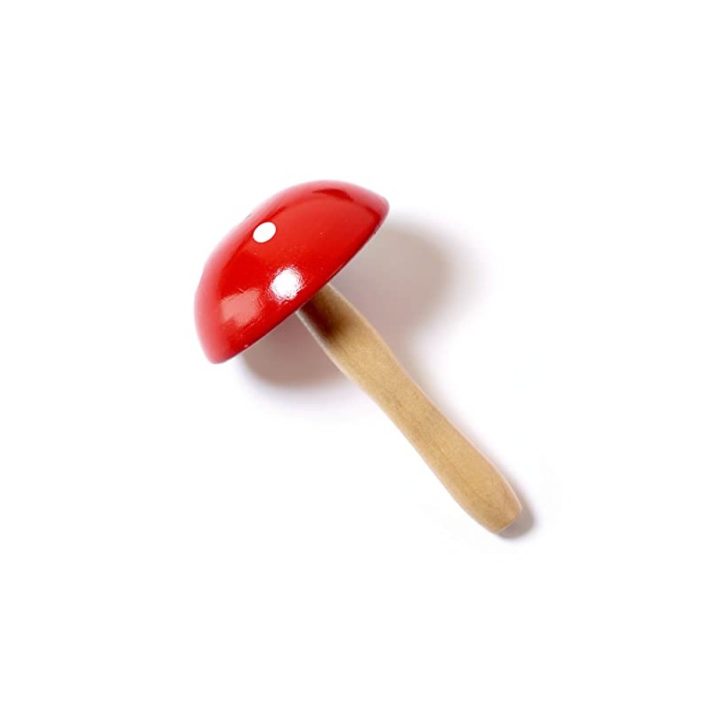 Prym Darning Mushroom, Wood, Red, 60mm