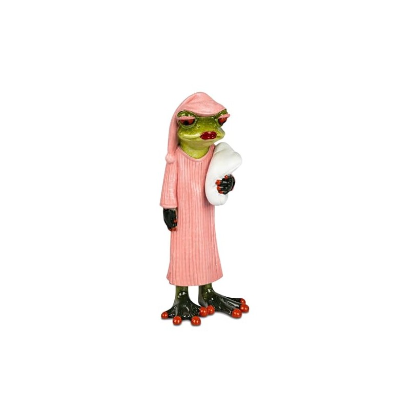 formano Set of 2 Frog Figures Funny Sleeping Cap -