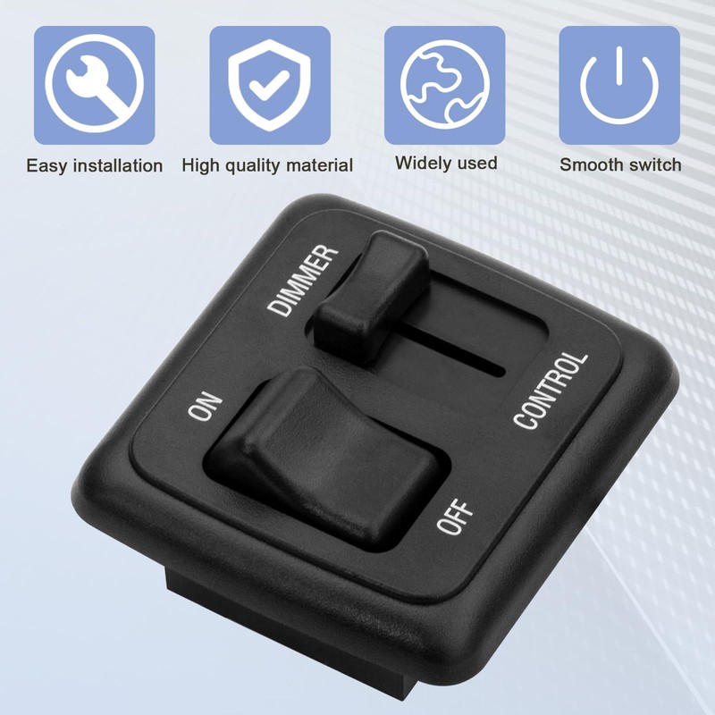 RV Led Dimmer Switch 12 Volt, 12V Rv Light Led