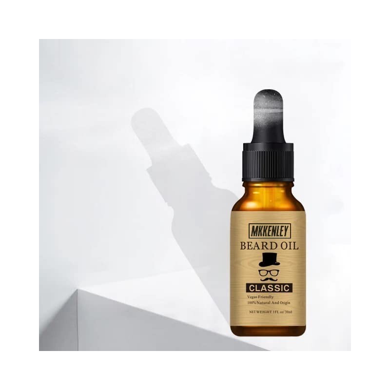 MKKENLEY Best Beard Growth Oil Serum Fast Promote Thick Beard