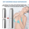 TOP-VIGOR 1Pcs Shower Head Extension Arm, 30mm Shower Arm Extender,