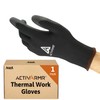 Ansell ActivArmr 97-631, Thermal Gloves, Cold-Resistant Protective Gloves with PVC