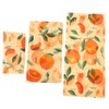 Beavorty Beeswax Food Wrap 3 Sheets Preservation Cloth Reusable Food