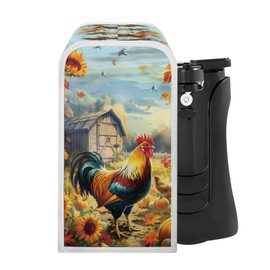 TODIYADDU Field House Hen Can Opener Cover for Women Electric Can Opener Dust Cover with Versatile Storage Small Kitchen Appliance Covers for Bottle Openers Peelers Small Utensils Holiday Gifts