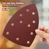50 pcs Mouse Sander Pads, 11- Hole 240 Grits Mouse