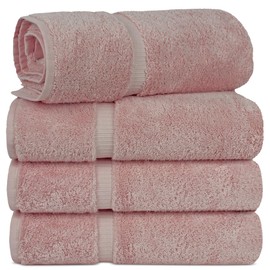 Chakir Turkish Linens Luxury Spa and Hotel Quality Premium Turkish Cotton 6-Piece Towel Set (2 x Bath Towels, 2 x Hand Towels, 2 x Washcloths)