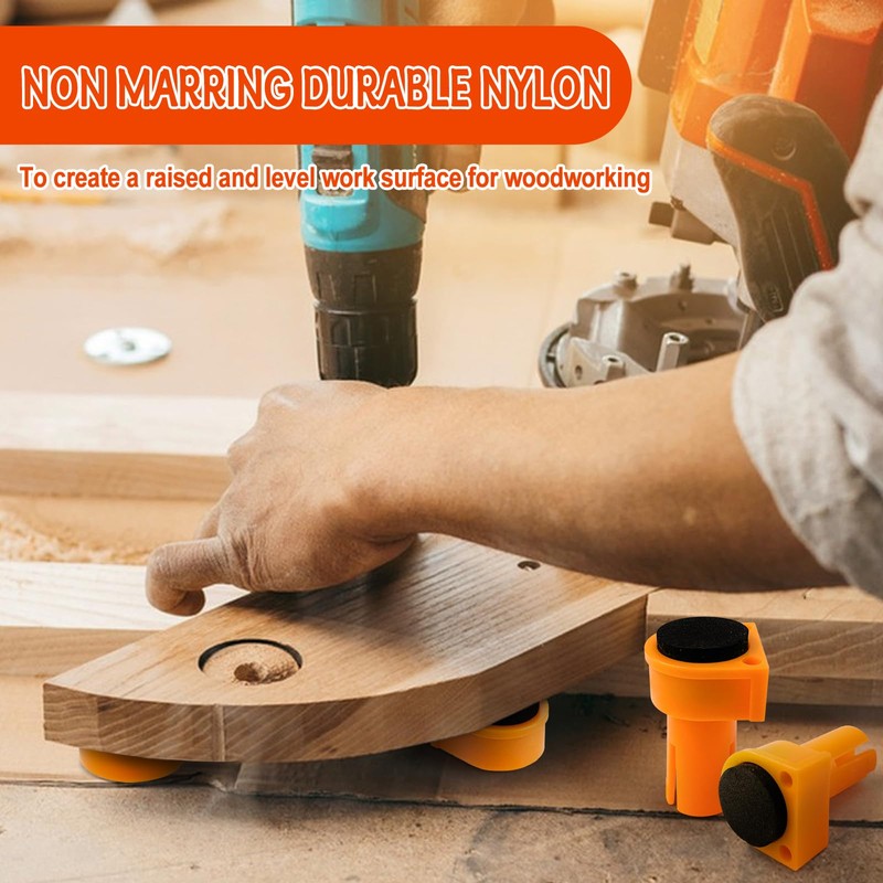 Nylon Dog Bench 16 Pcs Table Workbench Auxiliary Tool Positioning