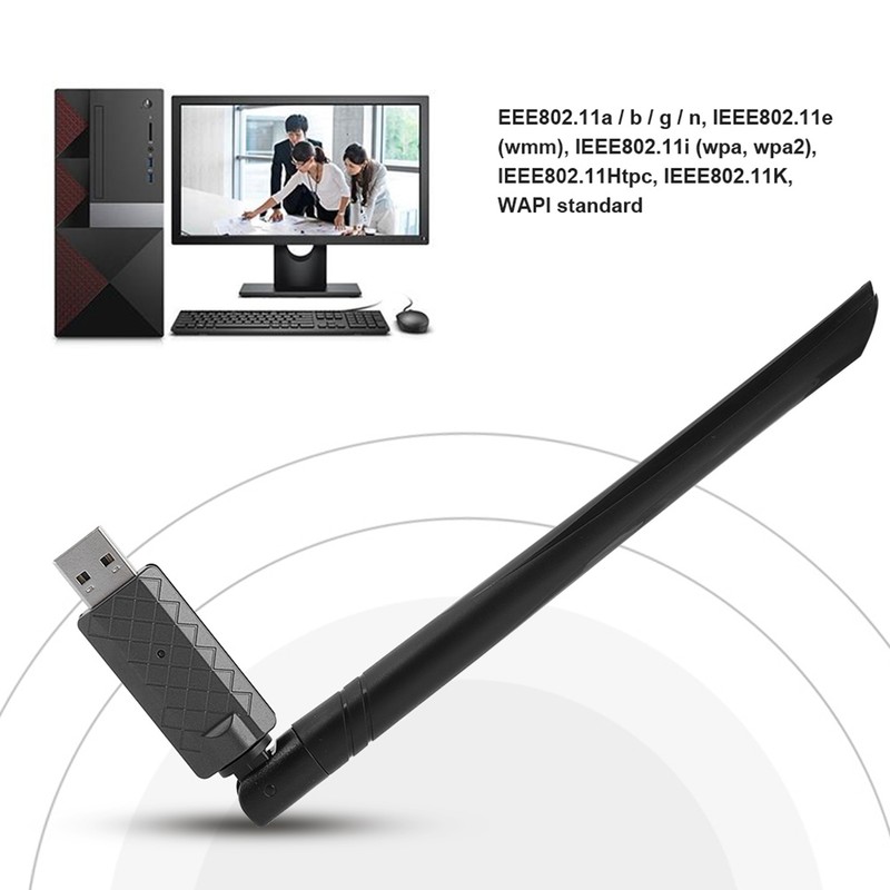 EDUP EP-AC1665 600M Wireless USB2.0 WiFi Adapter Dual Band Network