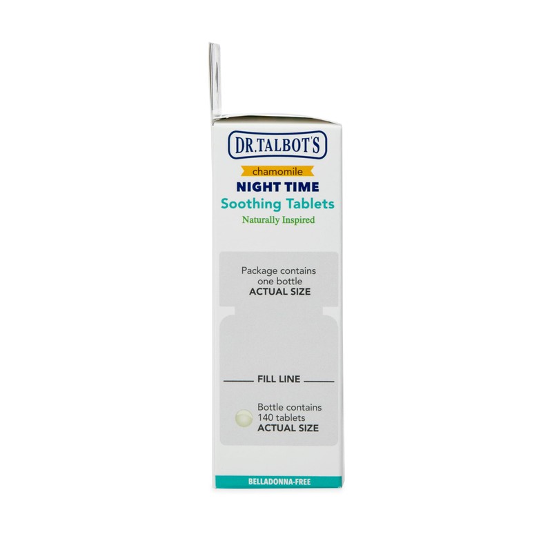 Dr. Talbot's Night Time Chamomile Soothing Tablets, Naturally Inspired, Quick