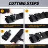 IDOGEAR Tactical Gun Belt 1.5 '' EDC Stiff Heavy Duty