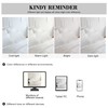 PiccoCasa Brushed Ruffle Pillowcases 2 Pack, Soft Breathable Pillow Covers
