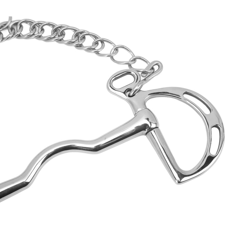 Horse Bit Stainless Steel Snaffle Bit Chain for Horse Mouth