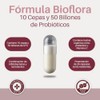 Probióticos y Prebióticos Simbióticos 50 Billones UFC, 10 Cepas BIOFLORA