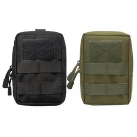 Pack of 2 Molle Utility Pouch Hiking Equipment for Outdoor Hunting