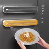 Ieron Magnetic Cling Film Dispenser - Gray - Improved Foil