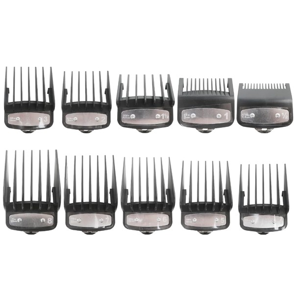Qblahip 10-Pack Hair Clipper Guards Set Premium Clipper Guards Guides
