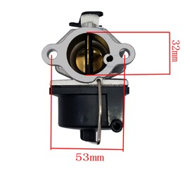 Hippotech 640065A 640065 Carburetor with 36356 36357 Air Filter for Tecumseh 640065A 640065 OHV125 OHV130 OVH135 OHV110 OHV115 OHV120 OV358EA Lawn Mower he he